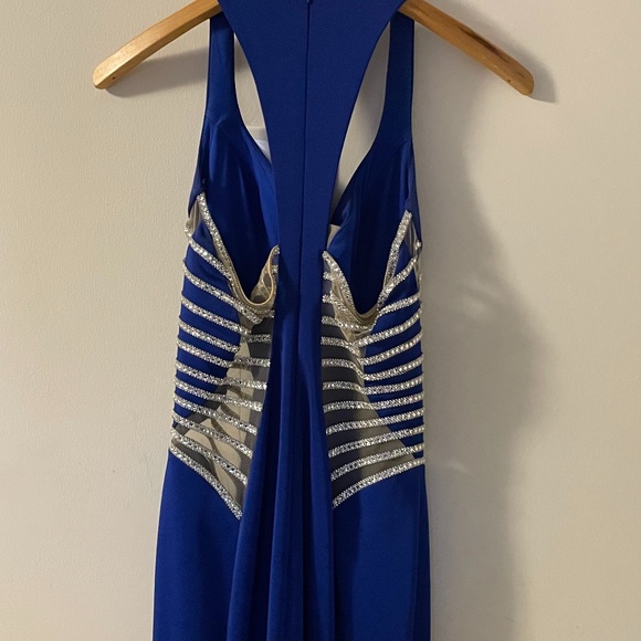 Royal Blue Prom Dress - Picture 5 of 11